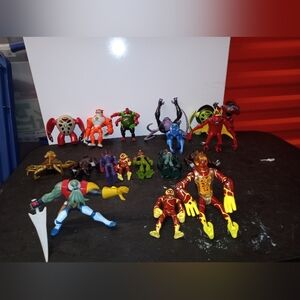 Ben 10 Cartoon Network Action Figure Lot Of 21
